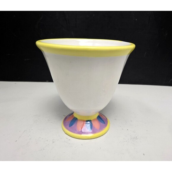 Disney Beauty and the Beast Chip Mug Footed Ceramic Pedestal Figural Tea Cup - Picture 9 of 13